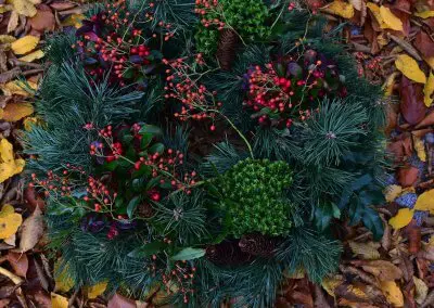 Gesteck Zweige & Beeren